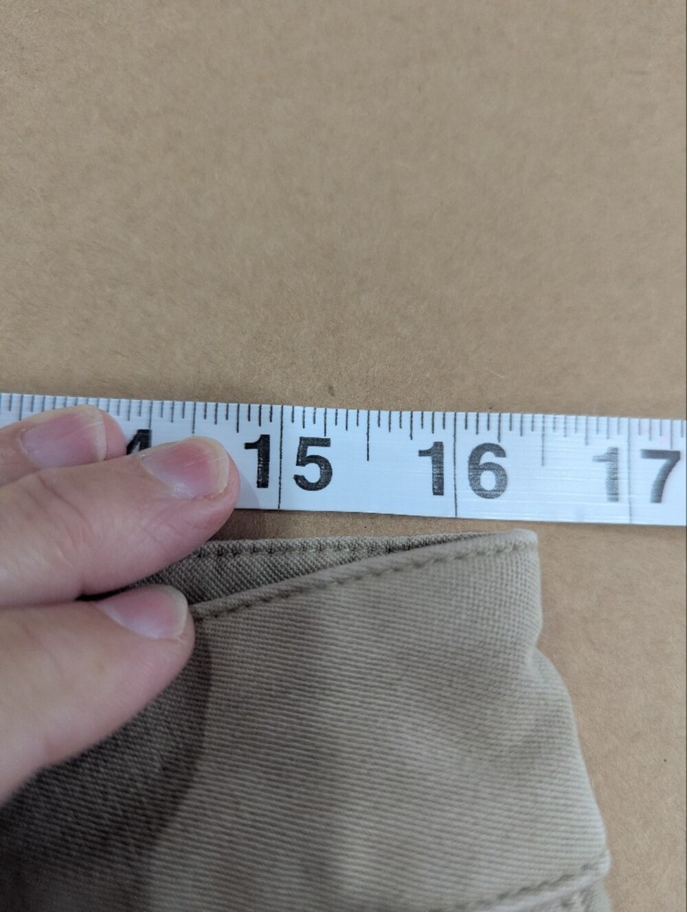 Wilfred Free Aritzia Pants "Brennan" Taupe Tan Carpenter Trousers Sz 12 *NWT - Picture 11 of 14